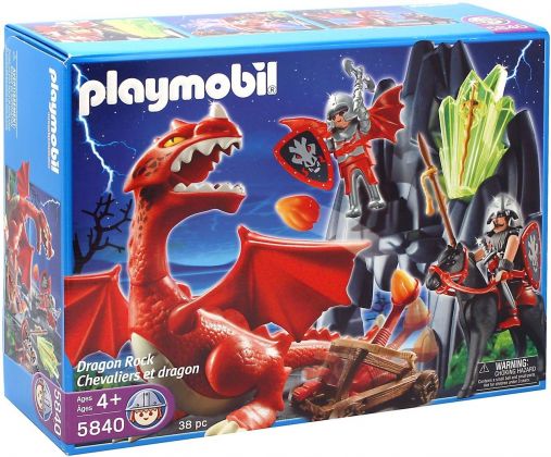 PLAYMOBIL Knights 5840 Chevaliers et dragon