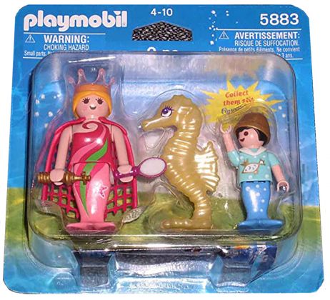 PLAYMOBIL Princess 5883 Reine, prince et hippocampe