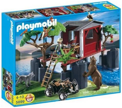 PLAYMOBIL Wild Life 5899 La cabane dans les arbres