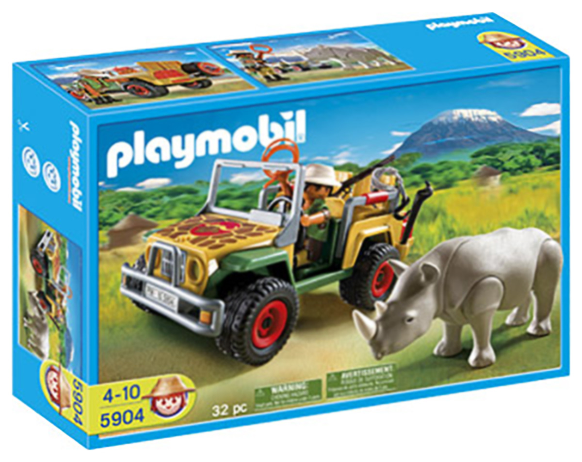 playmobil 123 safari jeep