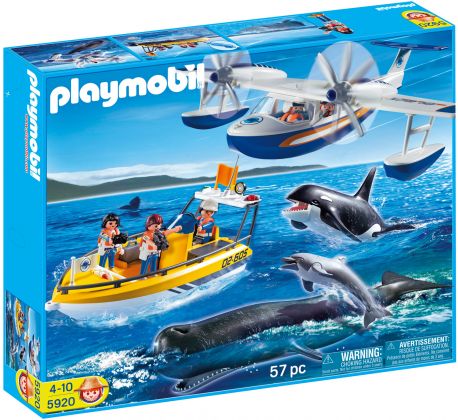 PLAYMOBIL Wild Life 5920 Observation marine