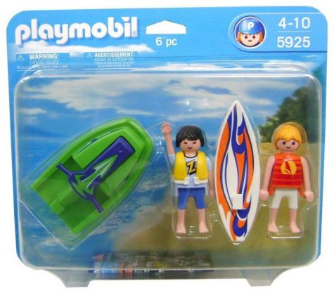 PLAYMOBIL Summer Fun 5925 Surf et Jet ski