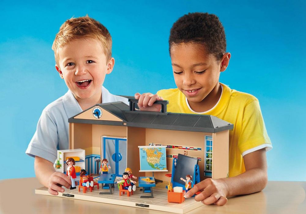 5941 - Playmobil City Life - Salle de classe transportable Playmobil : King  Jouet, Playmobil Playmobil - Jeux d'imitation & Mondes imaginaires