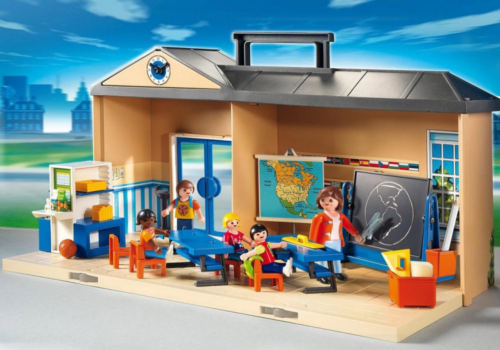 PLAYMOBIL 5941 Playmobil City Life Salle de classe transportable