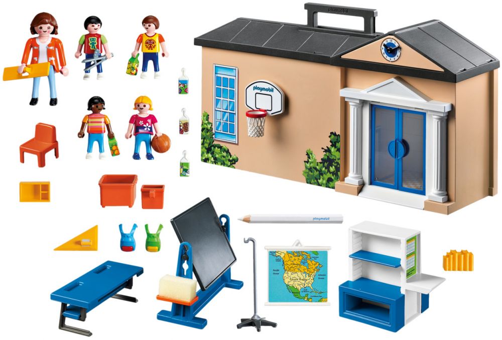 5941 - Playmobil City Life - Salle de classe transportable Playmobil : King  Jouet, Playmobil Playmobil - Jeux d'imitation & Mondes imaginaires