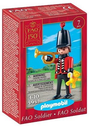 PLAYMOBIL Special Plus 5957 Soldat Frederick August Otto Schwarz