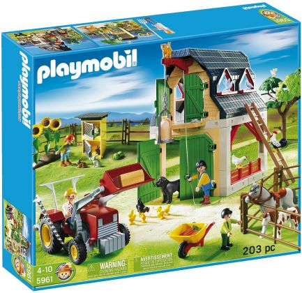 PLAYMOBIL Country 5961 Ferme et accessoires