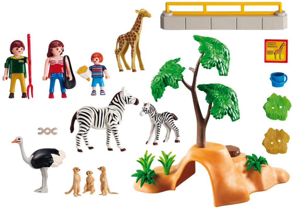 Playmobil City Life 5968 pas cher, Zoo