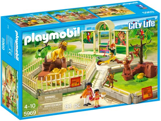 PLAYMOBIL City Life 5969 Le Grand Zoo