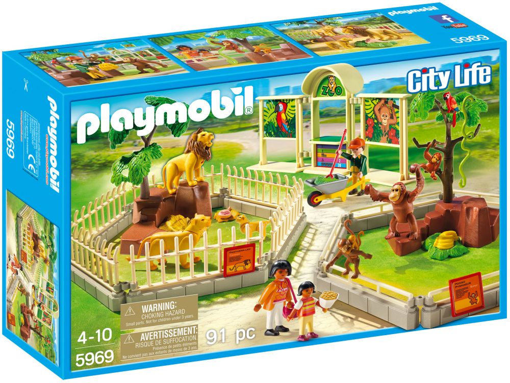 Playmobil City Life 5969 pas cher, Le Grand Zoo