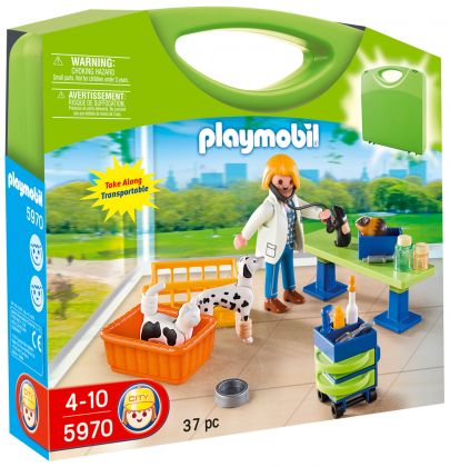 PLAYMOBIL City Life 5970 Valisette vétérinaire