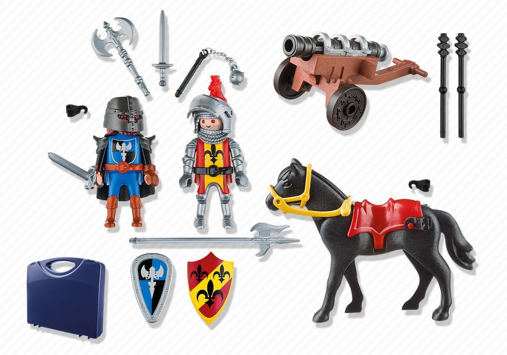 valisette playmobil chevalier