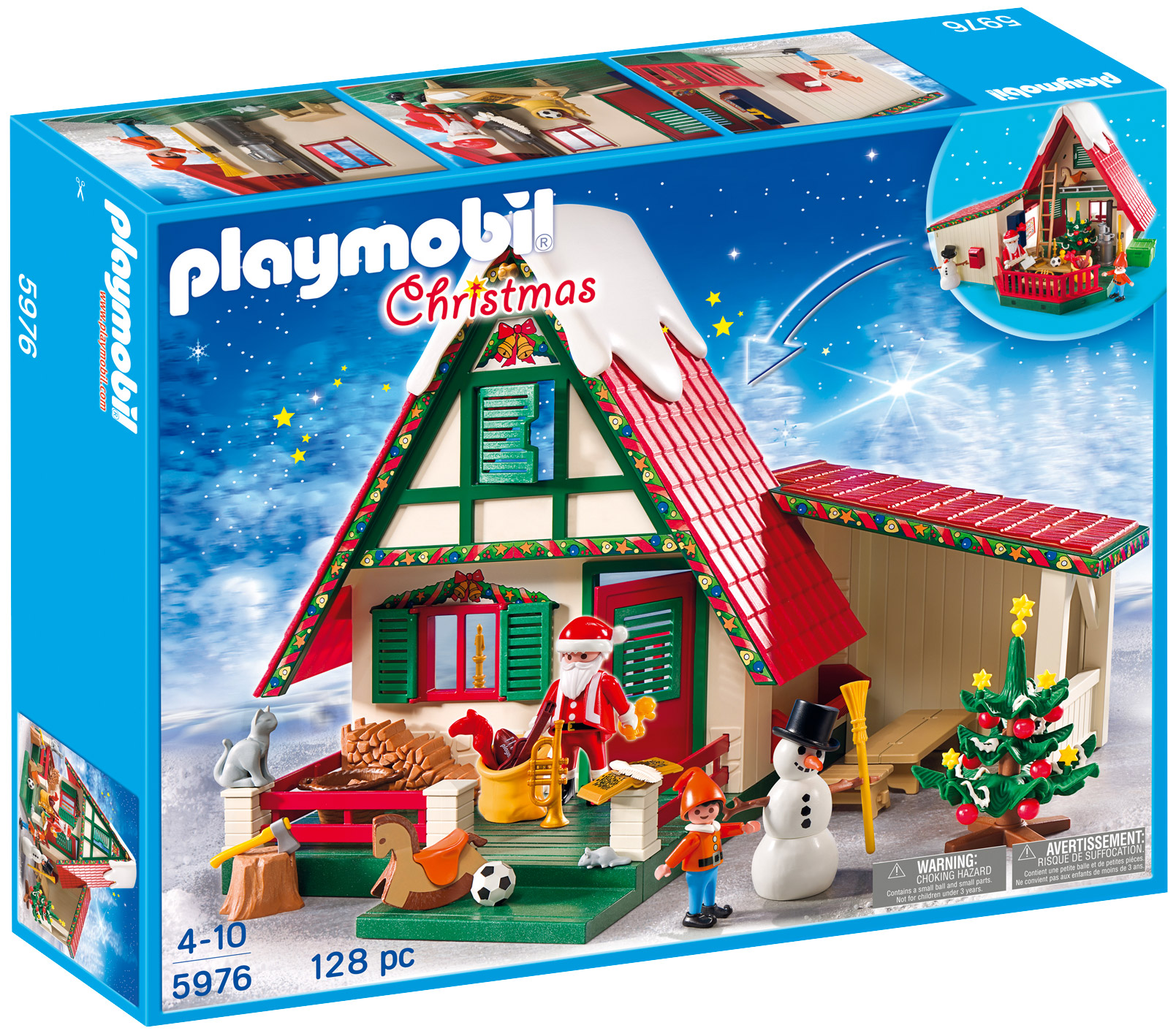 Playmobil Christmas 5976 pas cher, du Père Noël