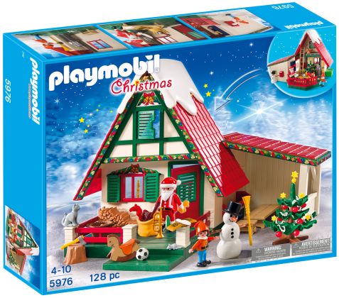 PLAYMOBIL Christmas 5976 Maisonnette du Père Noël