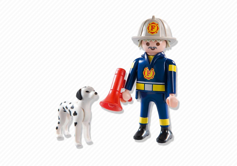 PLAYMOBIL 5981 Caserne des pompiers pas cher 