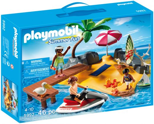 PLAYMOBIL Summer Fun 5992 L'île de vacances