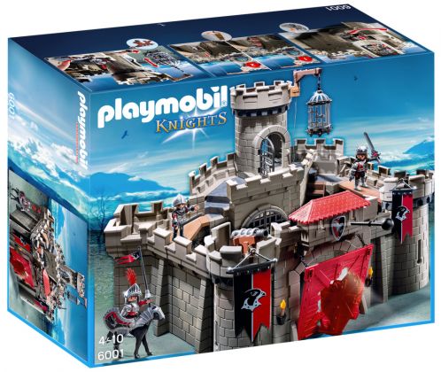 PLAYMOBIL Knights 6001 Citadelle des chevaliers de l`Aigle