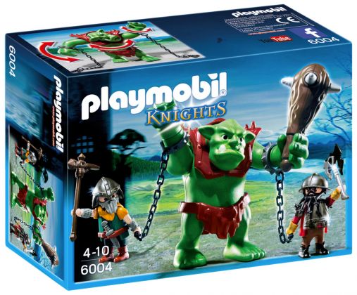 PLAYMOBIL Knights 6004 Soldats nains avec troll