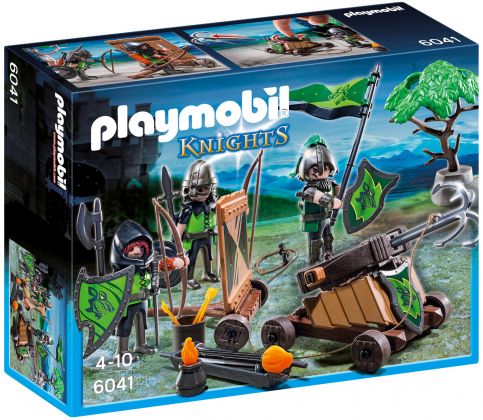 PLAYMOBIL Knights 6041 Loup Chevaliers avec catapulte