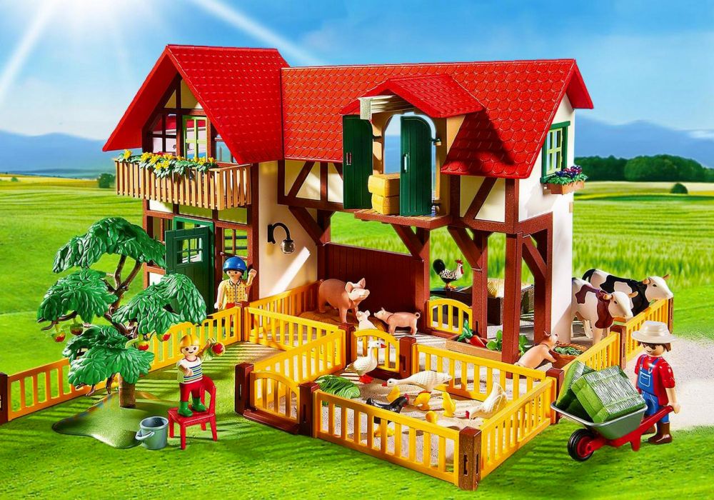 PLAYMOBIL 6120 - Country - Grande ferme pas cher 