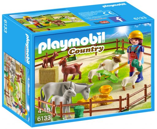 PLAYMOBIL Country 6133 Fermière avec animaux