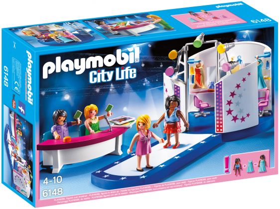 PLAYMOBIL City Life 6148 Podium pour casting de mode