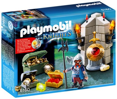 PLAYMOBIL Knights 6160 Gardien du trésor royal