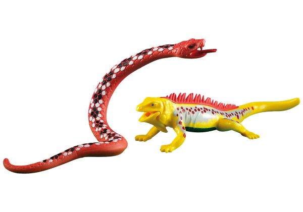 PLAYMOBIL Produits complémentaires 6261 Boa et dinosaure