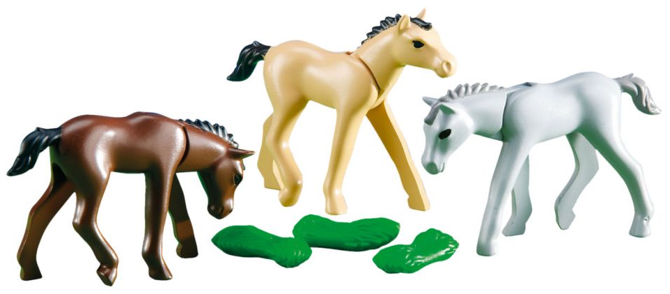 PLAYMOBIL Produits complémentaires 6263 3 poulains