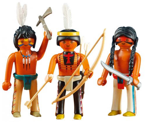 PLAYMOBIL Produits complémentaires 6272 3 Indiens