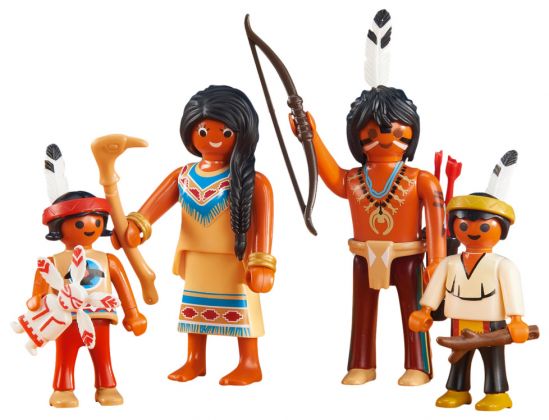 PLAYMOBIL Produits complémentaires 6322 Famille autochtone