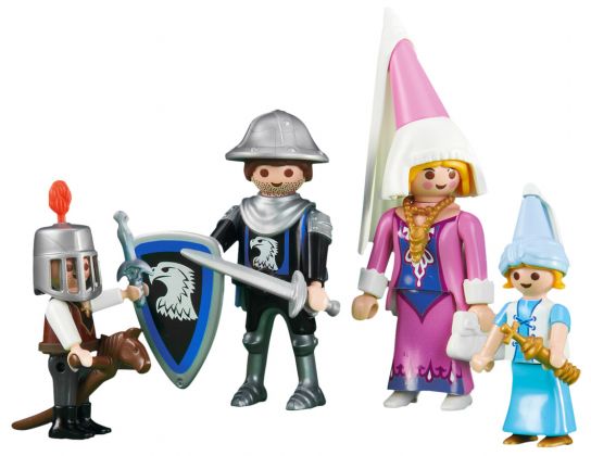 PLAYMOBIL Produits complémentaires 6324 Famille de chevaliers