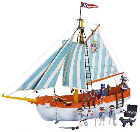 PLAYMOBIL Produits complémentaires 6348 Navire avec marins