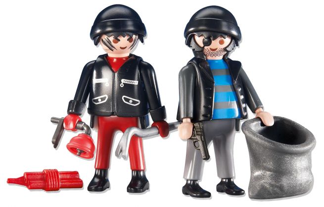 PLAYMOBIL Produits complémentaires 6393 2 cambrioleurs