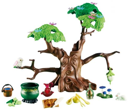 PLAYMOBIL Produits complémentaires 6397 Arbre magique avec accessoires