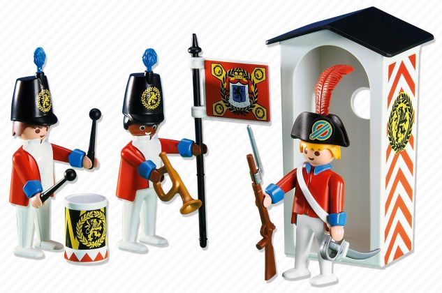 PLAYMOBIL Produits complémentaires 6413 Garde royale avec guérite