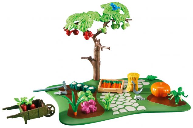 PLAYMOBIL Produits complémentaires 6417 Potager avec fruits et légumes