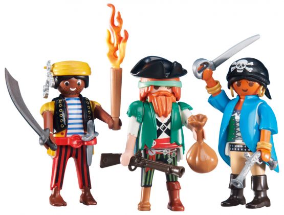 PLAYMOBIL Produits complémentaires 6434 3 pirates