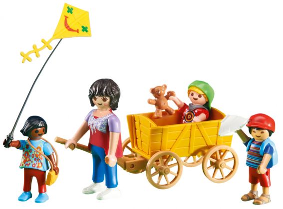 PLAYMOBIL Produits complémentaires 6439 Nounou avec enfants