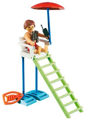 PLAYMOBIL Produits complémentaires 6449 Maître-nageur sauveteur