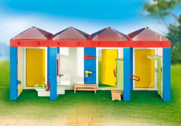 PLAYMOBIL Produits complémentaires 6450 Toilettes mobiles