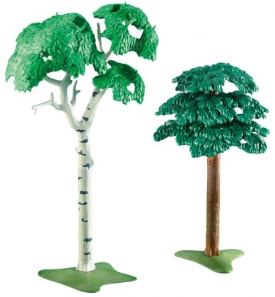 PLAYMOBIL Produits complémentaires 6472 Deux arbres