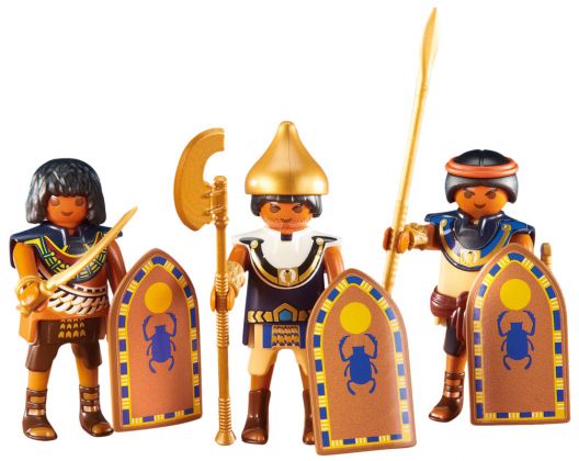 PLAYMOBIL Produits complémentaires 6488 3 soldats égyptiens