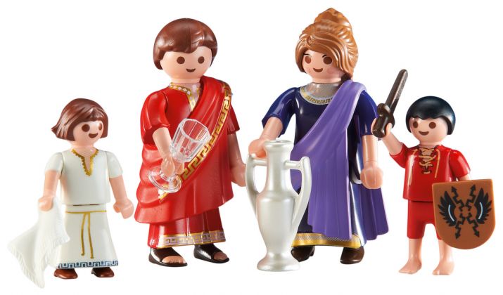 PLAYMOBIL Produits complémentaires 6493 Famille romaine