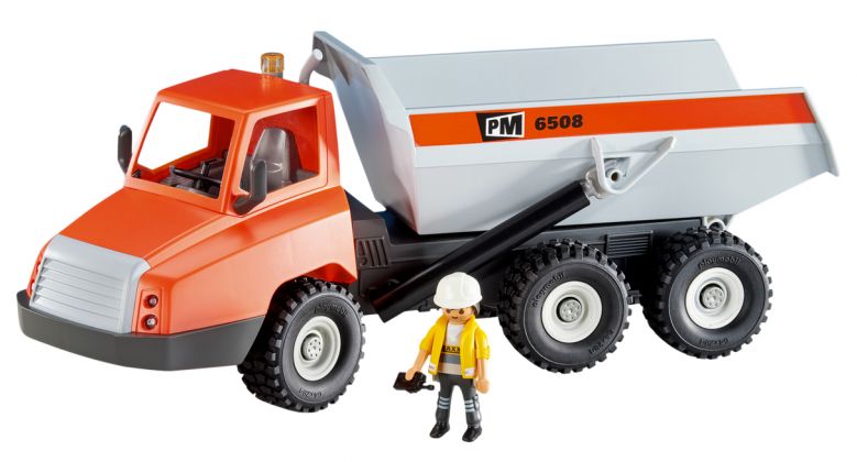 PLAYMOBIL Produits complémentaires 6508 Tombereau avec ouvrier