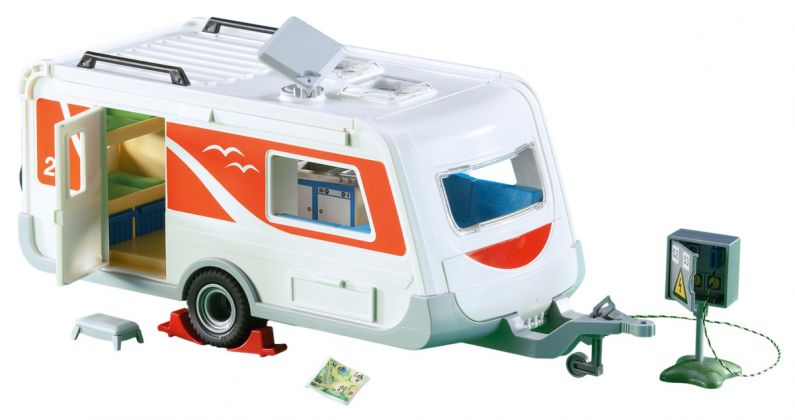 PLAYMOBIL Produits complémentaires 6513 Caravane de vacances