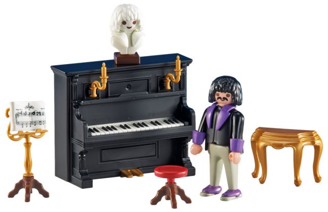 PLAYMOBIL Produits complémentaires 6527 Pianiste avec piano