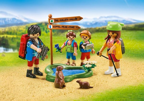 PLAYMOBIL Produits complémentaires 6536 Famille de randonneurs