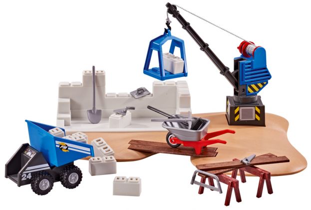 PLAYMOBIL Produits complémentaires 6553 Plateforme de chantier