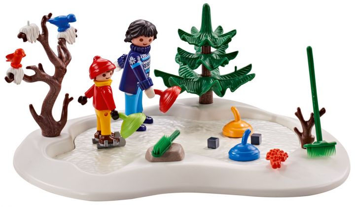 PLAYMOBIL Produits complémentaires 6560 Piste de curling
